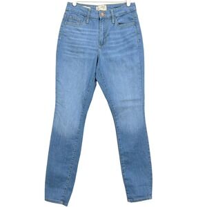 Universal Thread Women's High Rise Skinny Blue Stretch Denim Jeans Size 2/26R